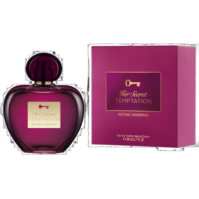 A.Banderas Her Secret Tempt. Eau de Toilette 80ml
