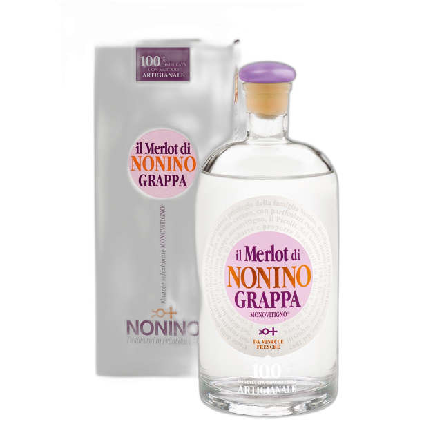 Nonino Grappa Merlot 41% 0,7L