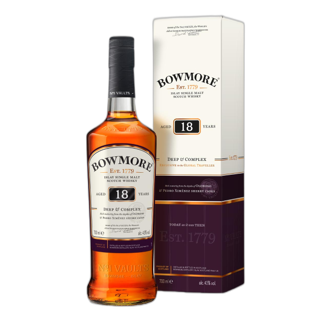 Bowmore 18Yo 43% 0,7L
