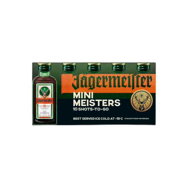 Jaegermeister Mini 35% 10X0.02L