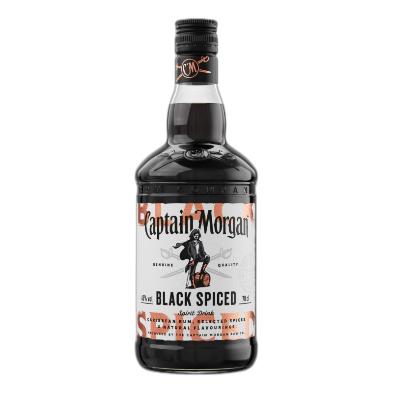 Captain Morgan Black Spiced 40% 1L
